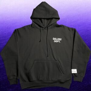 Gallery dept black hoodie